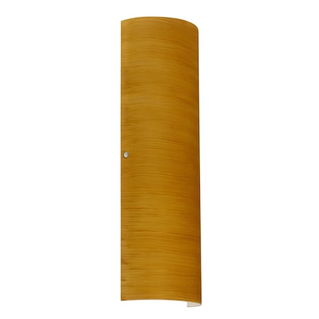 Besa Lighting Torre 22 Wall Sconce, Oak, Satin Nickel Cap Finish, 2x11W LED 8194OK-LED-SN